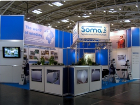 ICE-2013: SOMATEC Messestand ICE-2013: SOMATEC Messestand